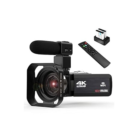 4k Video Camera Camcorder with 18X Digital