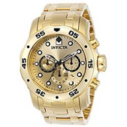 Men's pro Diver Analog Japanese Quartz Stainless Steel Watch