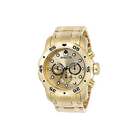Men's pro Diver Analog Japanese Quartz Stainless Steel Watch