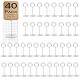 40 Pcs Table Number Holders Place Card Holder,
