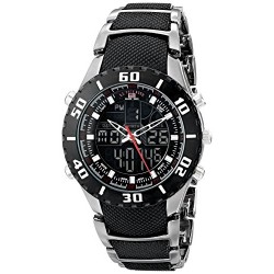 Sport Men's US8163EXL Analog-Digital Extra Long Gunmetal Bracelet Watch