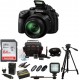 Panasonic LUMIX DMC Digital Camera with Tripod and 64 GB SD Card Bundle
