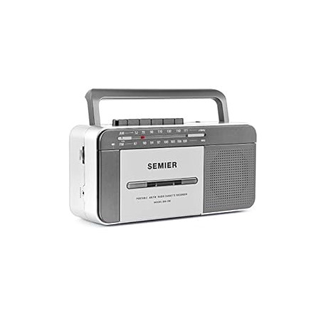 Retro Boombox Cassette Player AM/FM Radio Stereo