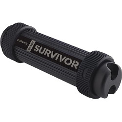 Corsair Flash Survivor Stealth 32GB USB 3.0 Flash Drive, Black