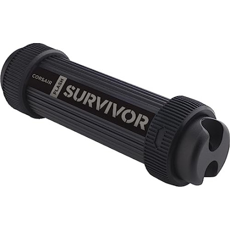 Corsair Flash Survivor Stealth 32GB USB 3.0 Flash Drive, Black