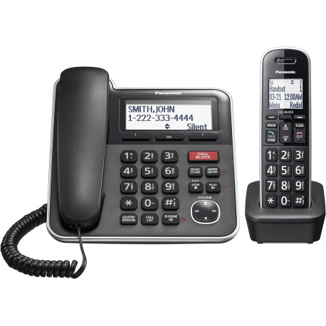 Panasonic Expandable Corded/Cordless Phone System