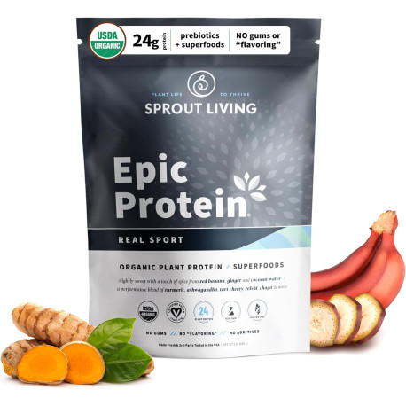 Sprout Living, Epic Protein, Plant Based