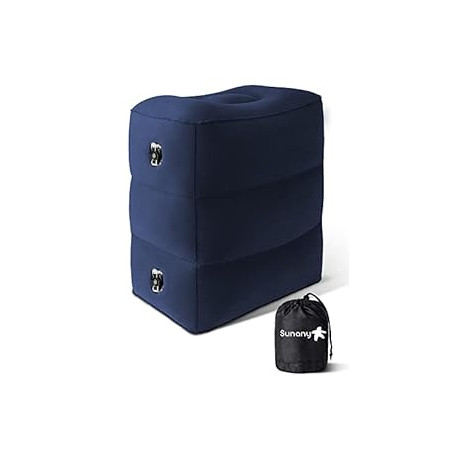 Inflatable Foot Rest Pillow for Travel