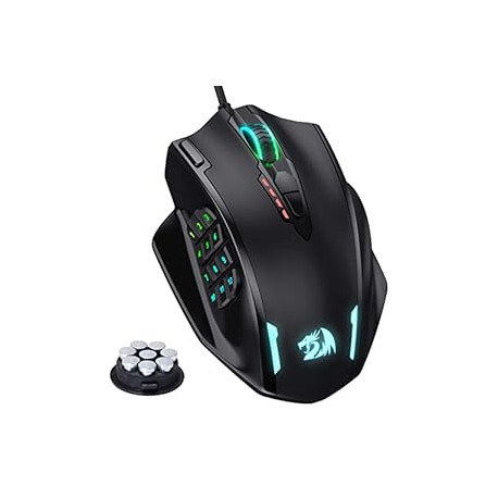Pack 2 of Redragon M908 Impact RGB LED MMO Gaming Mouse