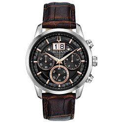 Bulova Men's Classic Sutton 6-Hand Chronograph Calendar
