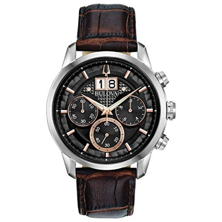 Bulova Men's Classic Sutton 6-Hand Chronograph Calendar