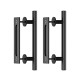 Pack 2 of 12'' Sliding Barn Door Handle Hardware