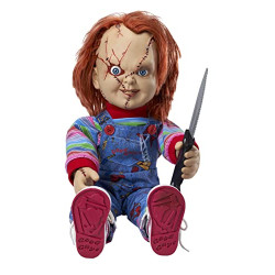 Spirit Halloween 2 Ft Talking Chucky Doll