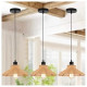 Rattan Pendant Lighting for Kitchen Island, Bedroom, Dining Room, 3-Pack