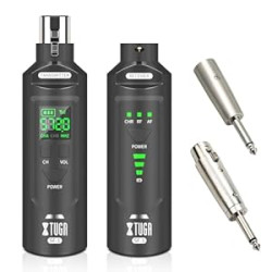 XTUGA SF-1 Wireless XLR Transmitter and Receiver UHF Wireless Guitar
