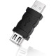 USB 2.0 A Male to Firewire