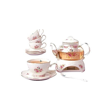 Fine China Flower Series Tea Sets