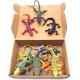 Artificial Model Reptile Lizard Animal Figures Kids Gift 12pcs