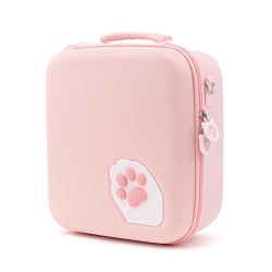 Pink Cat Paw Case Compatible with Nintendo Switch/OLED