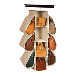 10 Pockets Hanging Closet Storage Bag