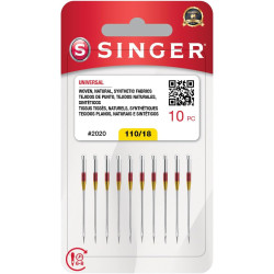 10-Pack Universal 2020 Sewing Machine Needles