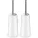 Toilet Brush and Holder, 2 Pack Toilet Brush