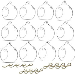 12 Pcs 3.15" Air Plants Tea Light Candle Holders for Wedding