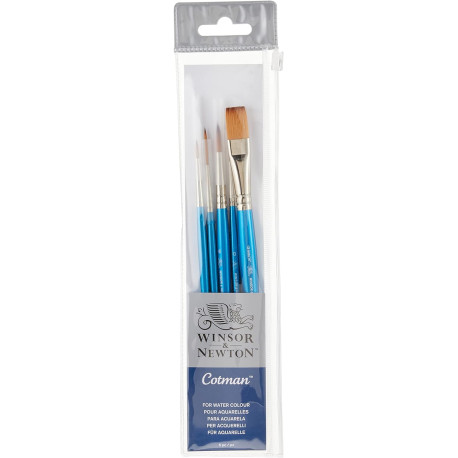 Cotman Short Handle Brushes, Set of 5
