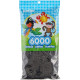 Perler Beads Fuse Beads for Crafts, Black, Small, 6000pcs