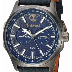 Men's SHERMAND Analog Leather Day Date Watch