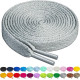 Shoelaces in 27 Colors Flat 5/16" Shoe
