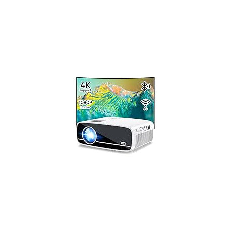 Native 1080P Projector with 5G WiFi and Bluetooth 5.1