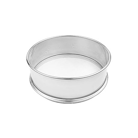 Stainless Steel Flour Sifter 12" Diameter x 2.5" High