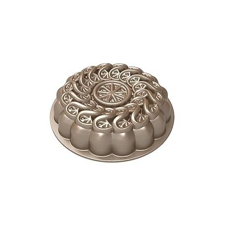 Citrus Twist Pan, 8-Cup Capacity, Toffee