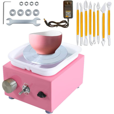 Pink Mini Pottery Wheel