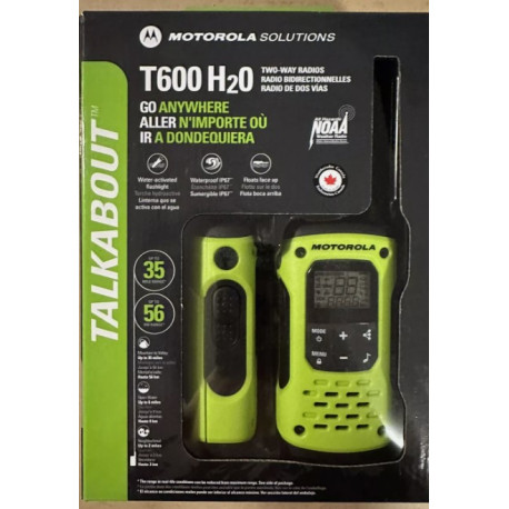 Motorola T600 H2O Talkabout 2 Way Radio