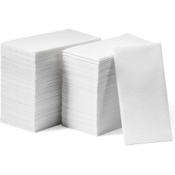 200-Pack Lintext Disposable Linen-Feel Guest Towels