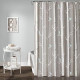 Shower Curtain, 72" x 72", Gray/Blue