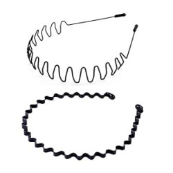 Metal Hair Bands for Men Women's