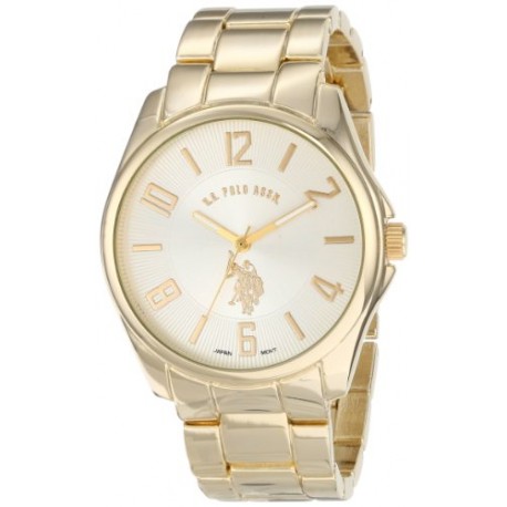 U.S. Polo Assn. Classic Men's USC80215 Gold-Tone Watch