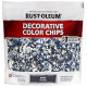 Decorative Color Chips, Gray Blend, 1lb(454g)