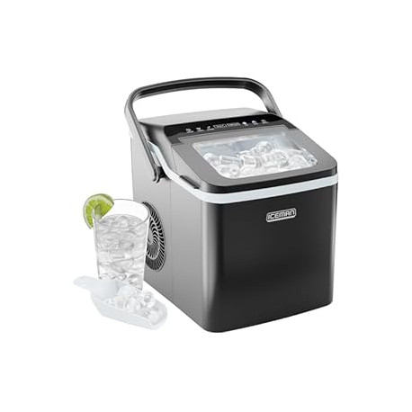 Ice Machine Maker with Self Cleaning, 9 Cubes in 7 Mins, 22lbs/24hrs
