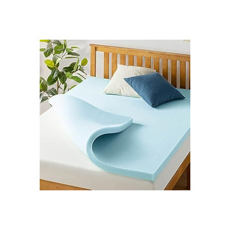 2 Inch Ventilated Memory Foam Mattress Topper