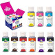 Arts Crafts ENCO 9 Basic Coloring Gel Set 1.41 oz
