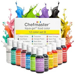 Arts Crafts - Liqua-Gel Coloring - 12 Color Set B - Fade Resistant - 12 Pack