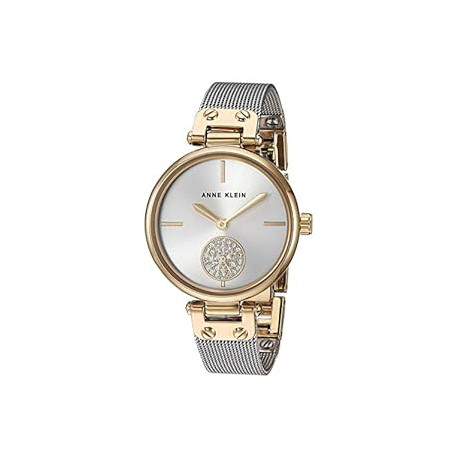 Women's Premium Crystal Accented Mesh Bracelet Watch
