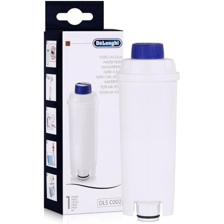 DE'LONGHI WATER FILTER SOFTENER DLSC002 (Pack of 1)-White