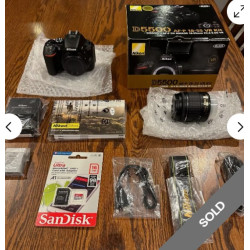 Nikon D5500 24.2MP Digital SLR (Kit w/ VR II 18-55mm Lens)