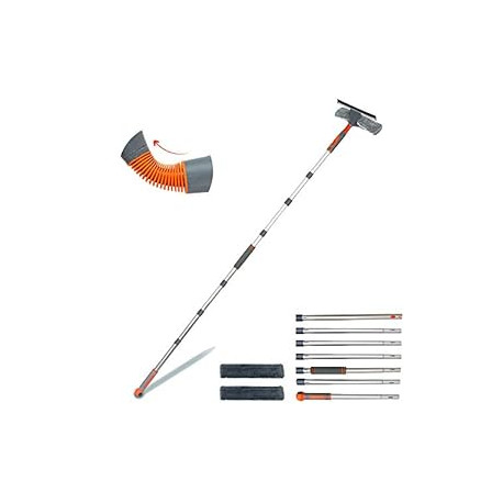 Window Squeegee Cleaner, 2 in 1