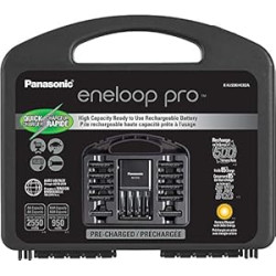 eneloop pro High Capacity Rechargeable Batteries Power Pack 8AA